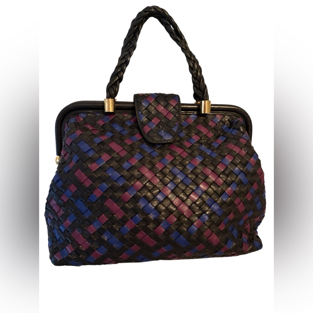 Vintage Peruzzi Handbag, handmade in Florence